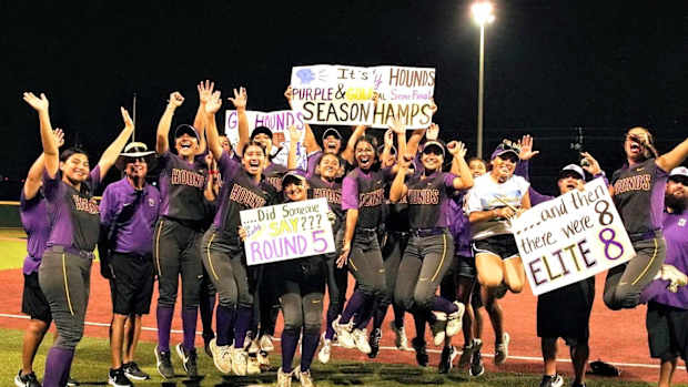 san benito greyhounds softball texas uil regional semifinals
